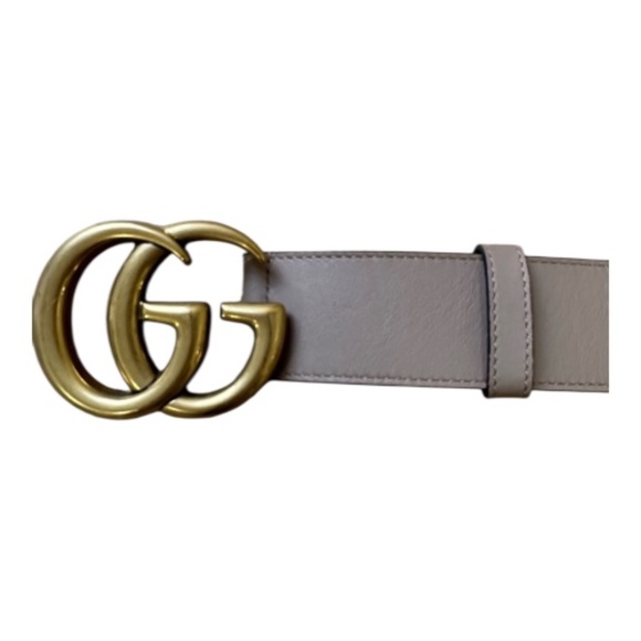 Gucci Leather Double G Buckle Belt - Picture 4 of 11